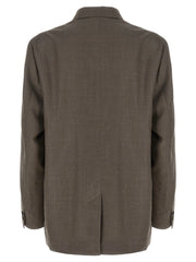SSSTEIN Gray Wool Blazer - L