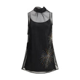 Staud Black Polyester Casual Dress - S