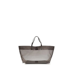 Staud Brown Nylon Handbag