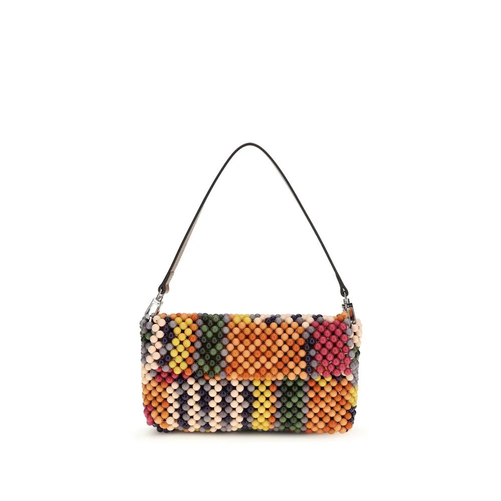 Staud Multicolor Other Fibres Shoulder Bag