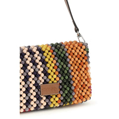 Staud Multicolor Other Fibres Shoulder Bag