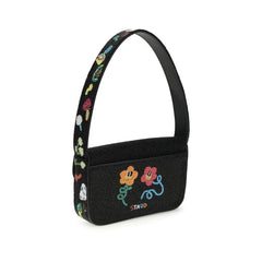 Staud Multicolor Rayon Shoulder Bag