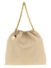 Sac bandoulière en polyester beige Stella McCartney