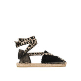 Stella McCartney svarte lerret espadriller