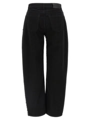 Stella McCartney Black Cotton Jeans Denim