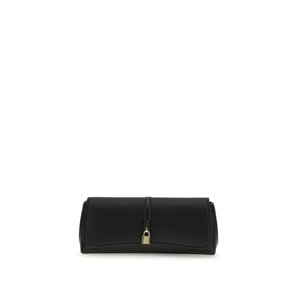 Stella McCartney Black Hemp Clutch Bag
