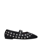 Stella McCartney Black Leather Ballet Flats - EU36.5/US6.5