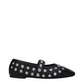 Ballerines en cuir noir Stella McCartney - UE36.5/US6.5