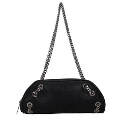 Stella McCartney Black Leather Shoulder Bag
