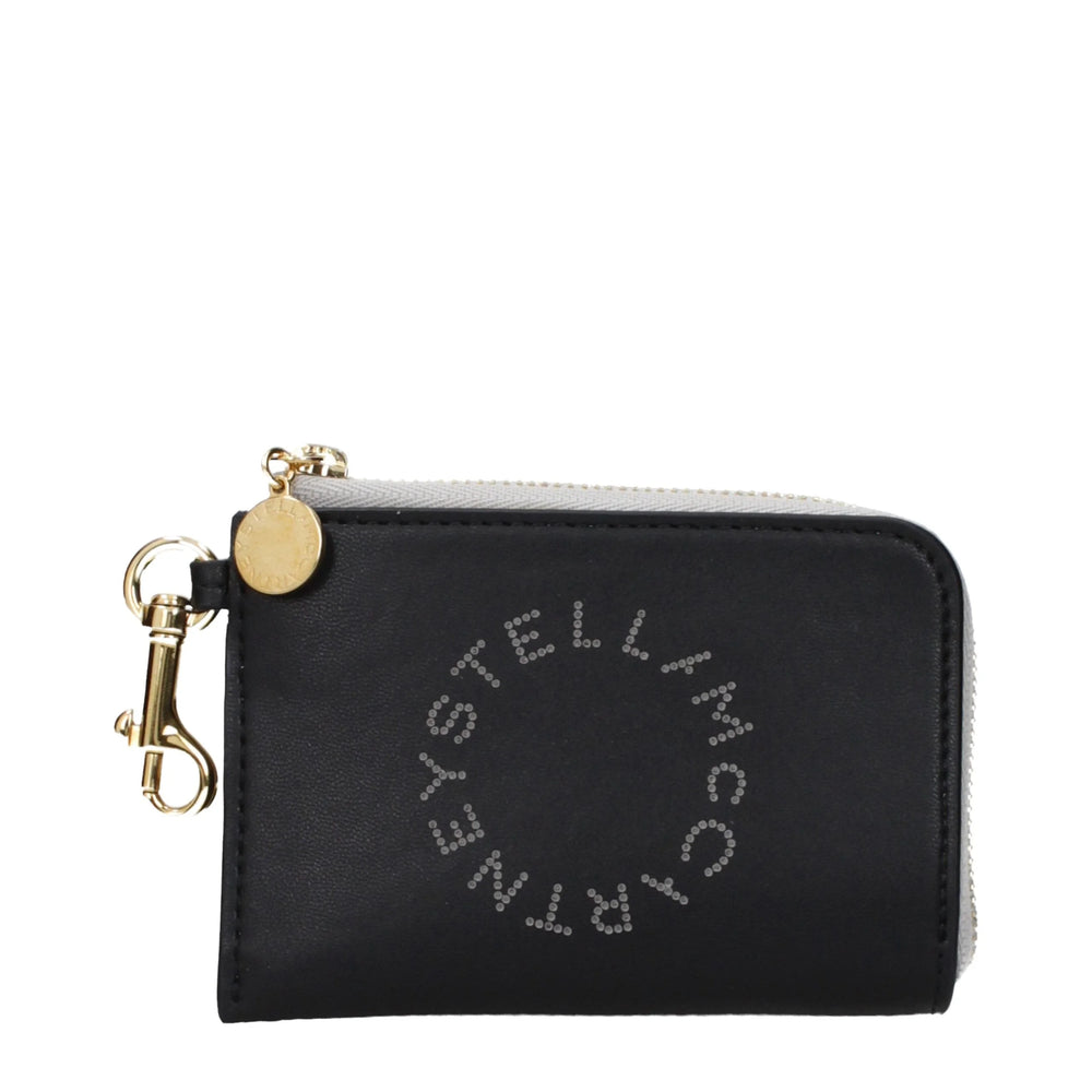 Stella McCartney Black Leather Wallet