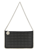 Sac bandoulière en polyester noir Stella McCartney