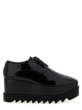 Stella McCartney Black Polyethylene Wedge Sandals