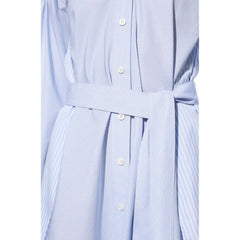 Stella McCartney Blue Cotton Casual Dress