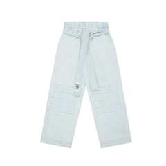 Stella McCartney Blue Cotton Casual Pants