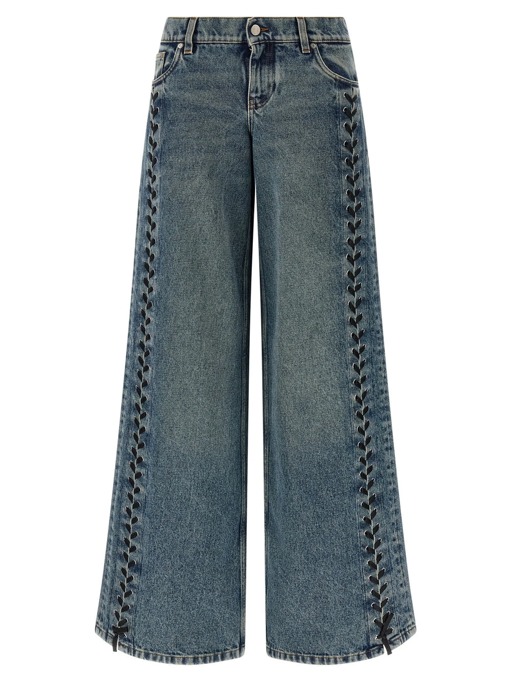 Stella McCartney Blue Cotton Jeans Denim