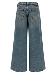 Stella McCartney Blue Cotton Jeans Denim