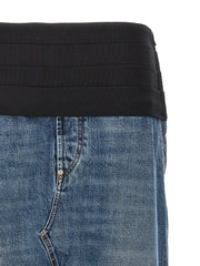 Stella McCartney Blue Cotton Mini Skirt - S