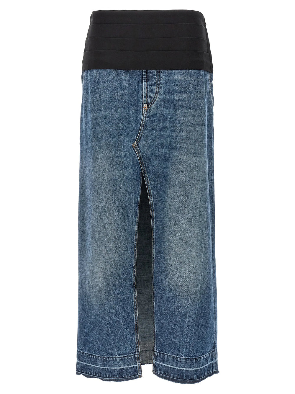 Stella McCartney Blue Cotton Mini Skirt - S