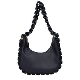 Sac bandoulière en cuir bleu Stella McCartney