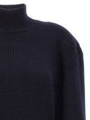 Stella McCartney Blue Wool Midi Skirt - S