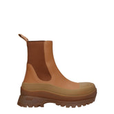 Stella McCartney Brown Leather Ankle Boots - EU38/US8