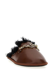 Stella McCartney Brown Polyethylene Mules - EU39/US9