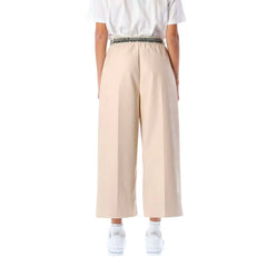 Stella McCartney Cropped Logo Pants - Trousers