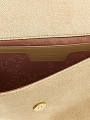 Stella McCartney Gold Polyester Cardholder