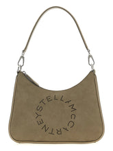 Sac épaule Stella McCartney en polyamide gris