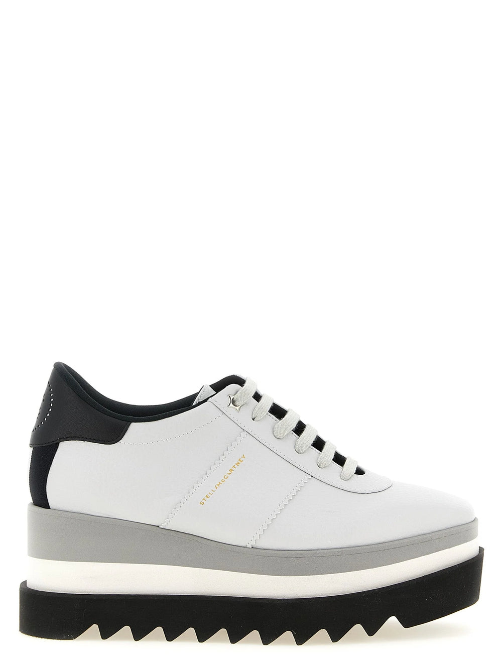 Stella McCartney Gray Polyethylene Wedge Sandals - EU39/US9