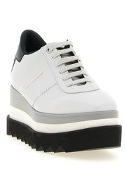 Stella McCartney Gray Polyethylene Wedge Sandals - EU39/US9