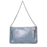 Stella McCartney Light Blue Leather Shoulder Bag
