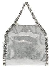 Stella McCartney Silberne Handtasche aus Polyester