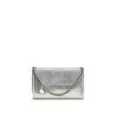 Stella McCartney Silver Polyester Shoulder Bag