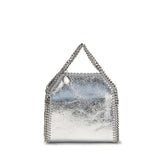 Sac bandoulière en polyester argenté Stella McCartney