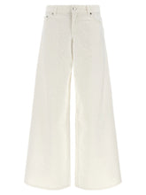 Stella McCartney White Cotton Jeans Denim