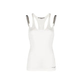 Stella McCartney White Cotton Tank Tops