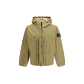 Stone Island Bicolor Cotton Coat