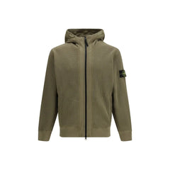 Stone Island Bicolor Cotton Sweatshirt