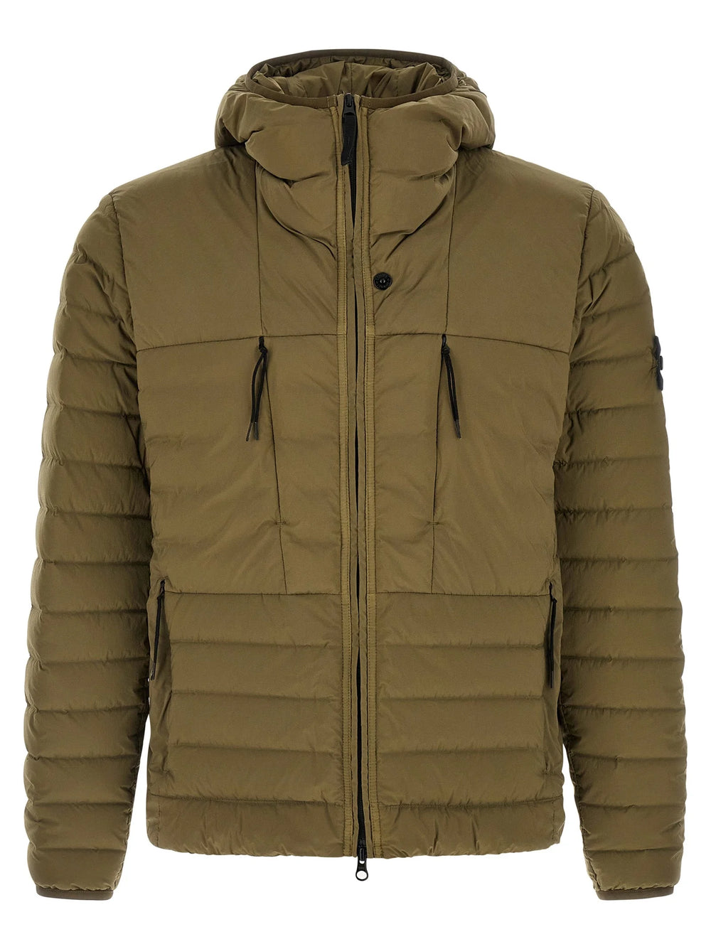 Stone Island Bicolor Polyamide Full-Length Jacket