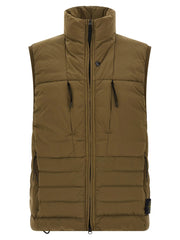 Stone Island Bicolor Polyamide Sleeveless Jacket