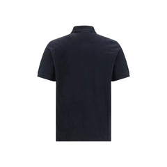 Stone Island Black Cotton Polo Shirt - L
