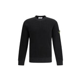 Stone Island Black Cotton Sweatshirt - M