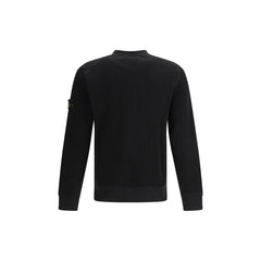 Stone Island Black Cotton Sweatshirt - M