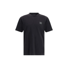 Stone Island Black Cotton T-Shirt