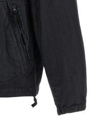 Stone Island Black Polyamide Shell Jacket - L