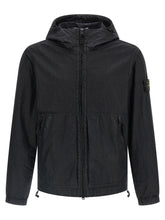 Stone Island Black Polyamide Shell Jacket - L