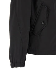 Stone Island Black Polyester Shell Jacket