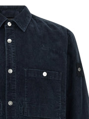 Stone Island Blue Cotton Blouse - M