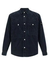 Stone Island Blue Cotton Blouse - M